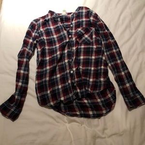 Red White and Blue Flannel